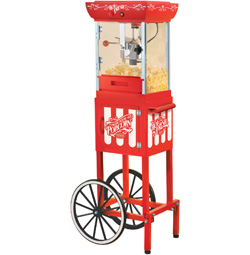 popcorn machine cart for rental